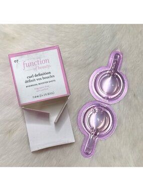 Function of Beauty Curl Definition Booster Flaxseed Oil New